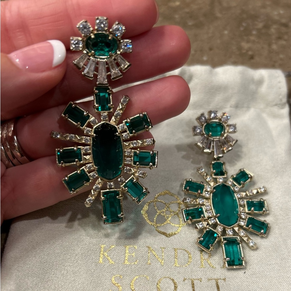 RARE Vintage Kendra Scott Glenda earrings - Picture 3 of 9